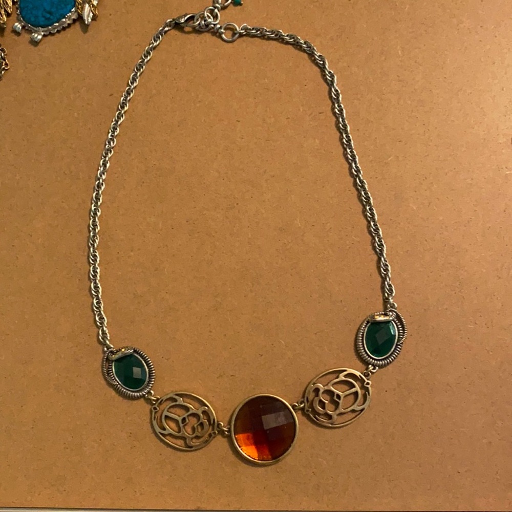 Lucky Brand Scarab necklace